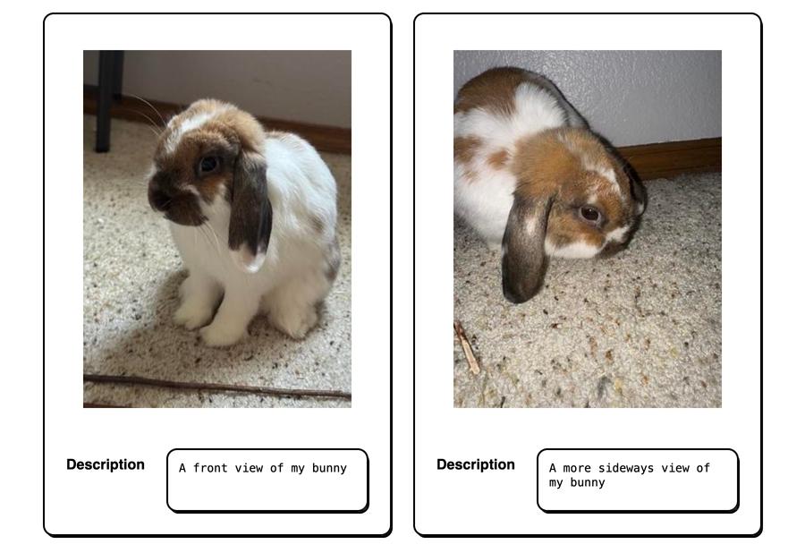 example image of a form being filled out